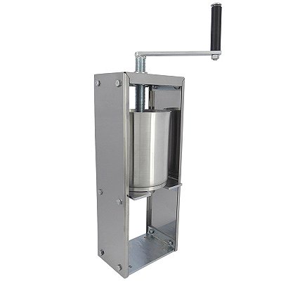 Masseira de Churros Inox Fuso Capacidade 1,5 Kg de Massa com 3 Estrelinhas