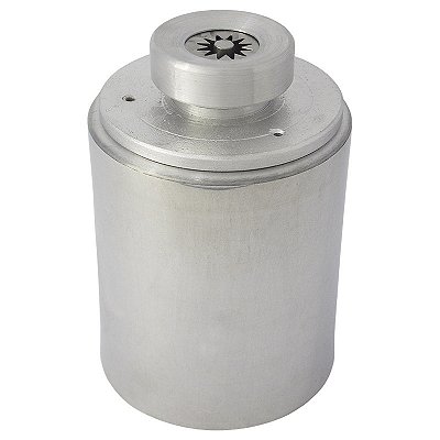 Copo Alumínio Masseira de Churros Fuso com 2 Estrelinhas