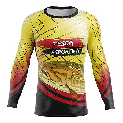 Camiseta Pesca Esportiva Ferracin Proteção UV 07-08