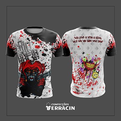 Camiseta de Quebrada Cria Favela Coringa Joker Dry