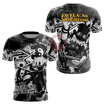 Camiseta Mandrake Favela no Progresso Quality Dry UV