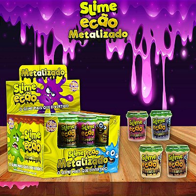 Bala Líquida Triplo Slime Mix de Sabores 44g 1141 - Kids Zone - lojasmel
