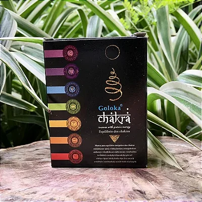 Incenso Cone Goloka – Aromaterapia e Purificação