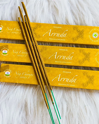 Incenso Nag Champa Arruda – Limpeza Energética