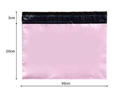 Envelope de Segurança 30x20 Colorido (Rosa Claro)