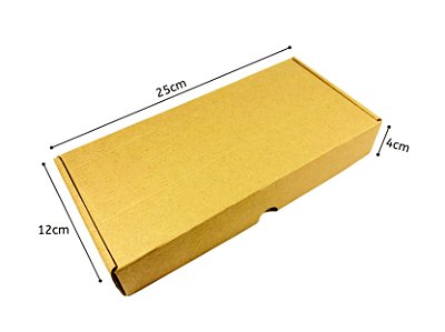Caixa de Papelão - 25x12x4