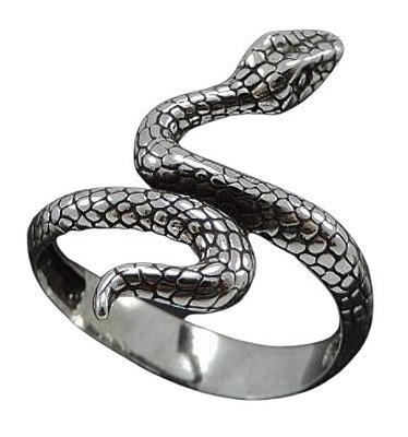 Anel de cobra - PRATA 925