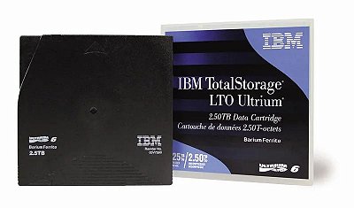 Fita LTO 6 IBM Ultrium 00V7590 (2.5TB/6.25TB)