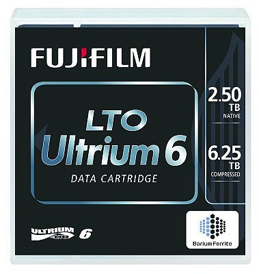 Fita LTO 6 Ultrium Fujifilm 16310732 (2.50TB/6.25TB)