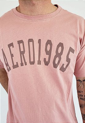 Camiseta Aero Jeans 1985 Rosa