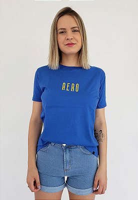 T-Shirt Aero Jeans Azul