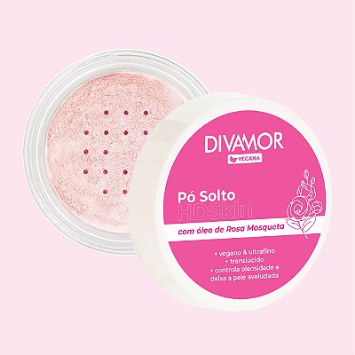 Pó Solto Rosa Mosqueta Hd Skin