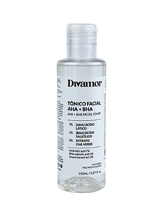 TÔNICO FACIAL AHA + BHA - Divamor