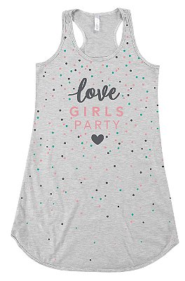 Camisola Regata Love Cinza Algodão - Malwee Liberta