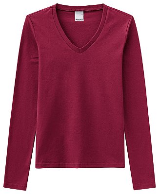 Blusa Feminina Manga Longa Cotton Light Malwee