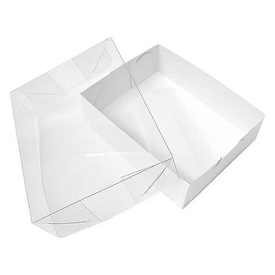 Caixa de Acetato TRP-71 (17x13x2 cm) (25un) Embalagens Plástico Acetato e Papel