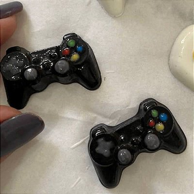 5 Forma para Chocolate Aplique Joystick 3g Forma Simples Ref. 9989 BWB