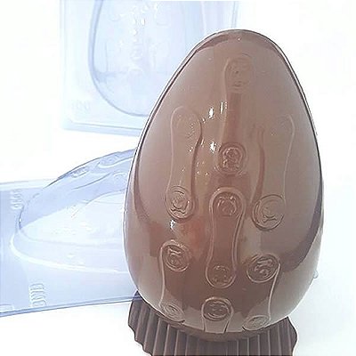 Forma para Chocolate com Silicone Ovo Língua de Gato 500g Ref. 9568 BWB 1unid