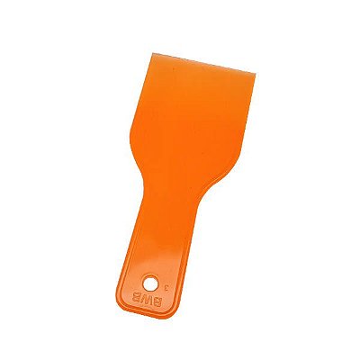 Espatula para Chocolate Pequena Laranja Ref. 257 BWB 1unid