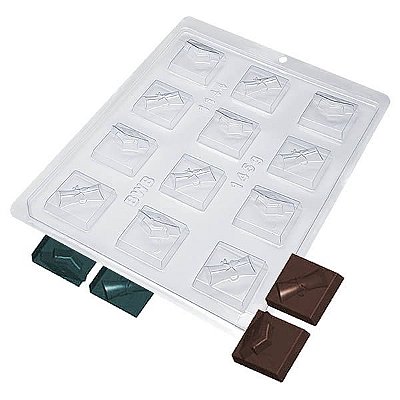 Forma para Chocolate Diploma Juiz Advogado Formando 145g Forma Simples Ref. 1144 BWB 5unids