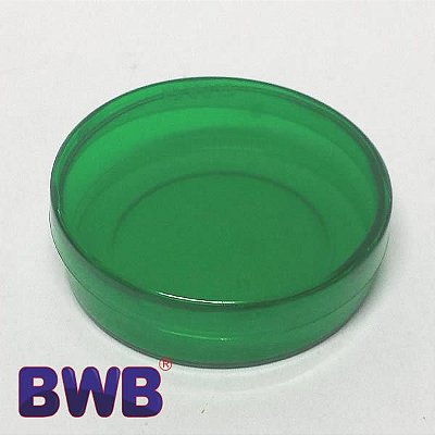 10 Latinha Verde Pote Translucido Ref. 9351 BWB Aniversário Lembrancinha Latinha Personalizada