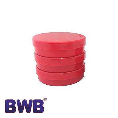 Latinha Vermelha Pote Sólido Ref. 9508 BWB 10unid