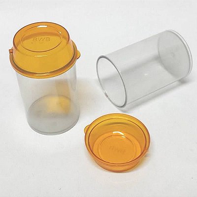 KIT 4 Pote Multiuso Laranja Temperos Lembrancinhas Doces P5016 BWB