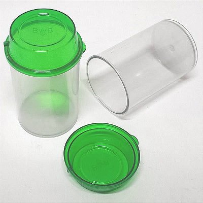 KIT 4 Pote Multiuso Verde Temperos Lembrancinhas Doces Ref. P5020 BWB