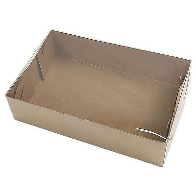 Caixa de Acetato KRP-74 KRAFT (13x8.5x3.5 cm) (25un) Caixinha de Plástico