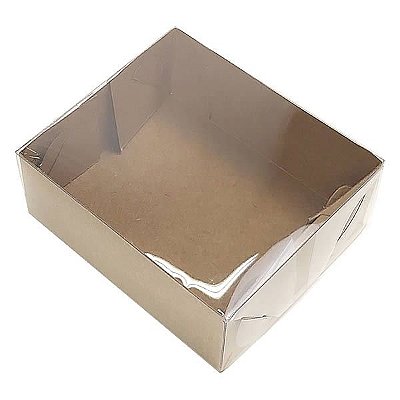 Caixa de Acetato KRP-87 KRAFT (8x7x3 cm) (10un) Caixa para Embalagem