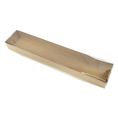 Caixa de Acetato KRP-323 Kraft (27x5x2.5 cm) (10un) Caixa para Embalagem