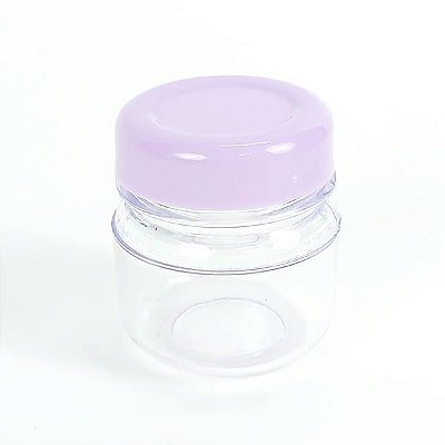 (50pçs) Pote de Papinha 40ml Lilas Lembrancinhas de Festas