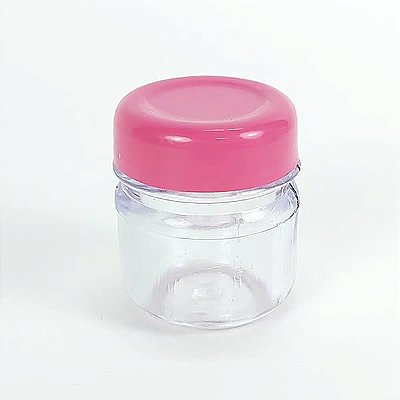 (50pçs) Pote de Papinha 40ml Pink Lembrancinhas de Festas