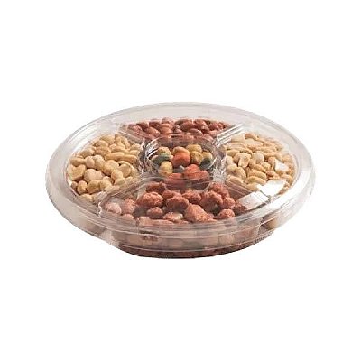 Embalagem para Fondue, Aperitivos e Petisqueira com 4 Divisórias (19,8x4 cm) 10pçs G540 Galvanotek