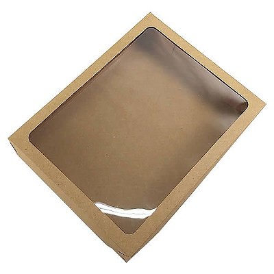 Caixa de Acetato KRP-325 Kraft (26x20x5 cm) (25un) Embalagem de Acetato