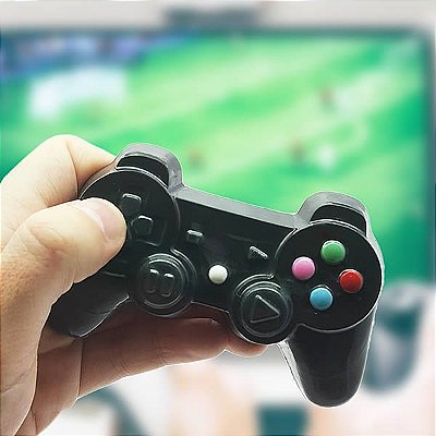 40pçs Forma para Chocolate com Silicone Joystick PlayStation Pequeno Controle Video Game Ref. 9661 BWB
