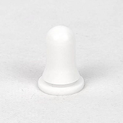 100 Bulbo de Silicone BRANCO Tampa para Bico de Confeitar, Borracha Bulbo de Silicone para Conta Gotas