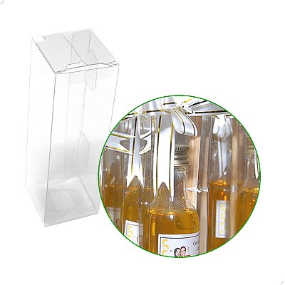 Caixa para Aromatizador de Ambiente 50ml e 60ml (3.5x3.5x11.3 cm) (25un) Embalagens Acetato