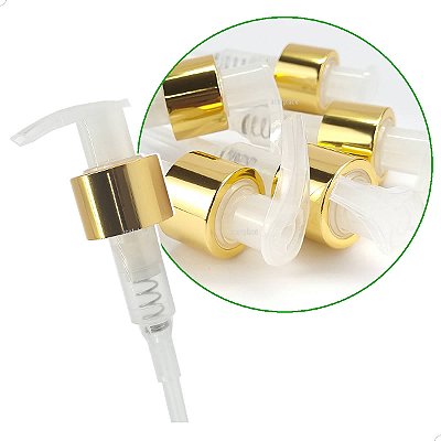 Válvula Pump Bico de Pato OURO ALUMINIO rosca 28mm R28/410 (10un) (CH/WK/OUAL28) Válvula Jato