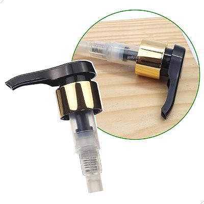 Válvula Pump ALTA VAZÃO OURO ALUMÍNIO (10un) Bico de Pato rosca 28mm R28/410 (CH/WK/OUALUM28)