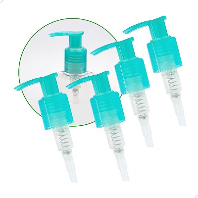 Válvula Pump Bico de Pato VERDE rosca 24mm R24/415 (4un) (CH/WK/VD24) Shampoo Condicionador Creme