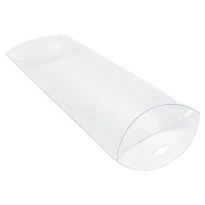 Embalagem de Acetato Travesseiro PX-211 (7x5x2 cm) Kit 500un Caixa Plástica Transparente