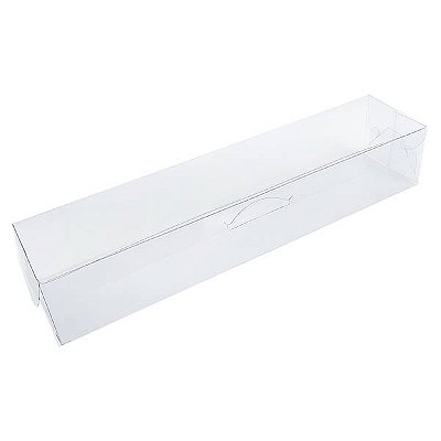 Caixinha de Acetato PX-212 (11,5x3x2,5 cm) Kit 500un Embalagens Transparente