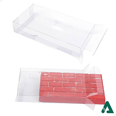 Caixa para Tablete 250g Embalagem PXTAB-250g (14x7,2x2,4cm) (Kit 200un) Barra Derretida, Tijolo, 3D, Triângulo BWB