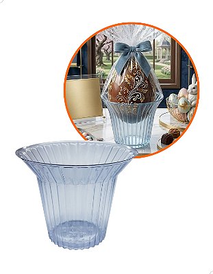 100un Suporte Grande ALONGADO para Ovo de Páscoa 750g e Ovo Páscoa 1kg Cod.192 Ovo de Chocolate BWB