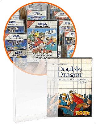 Games-3 (0,20mm) Kit 100un Caixa Protetora para Jogos CIB Master System
