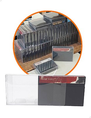 Games-6 (0,20mm) Kit 25un Caixa Protetora para Cartucho Loose Master System