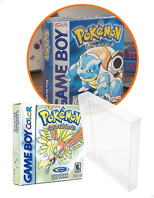 Games-8 (0,20mm) Kit 25un Caixa Protetora para CaixaBox Case Game Boy Color