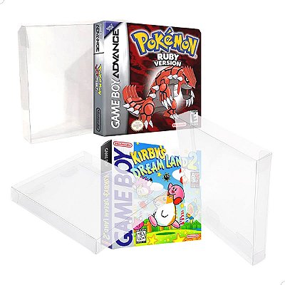 Games-8 (0,20mm) Kit 100un Caixa Protetora para CaixaBox Case Game Boy