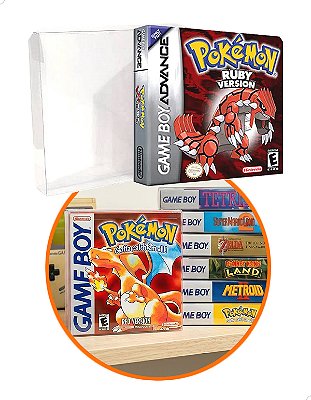 Games-8 (0,20mm) Kit 100un Caixa Protetora para CaixaBox Case Game Advance